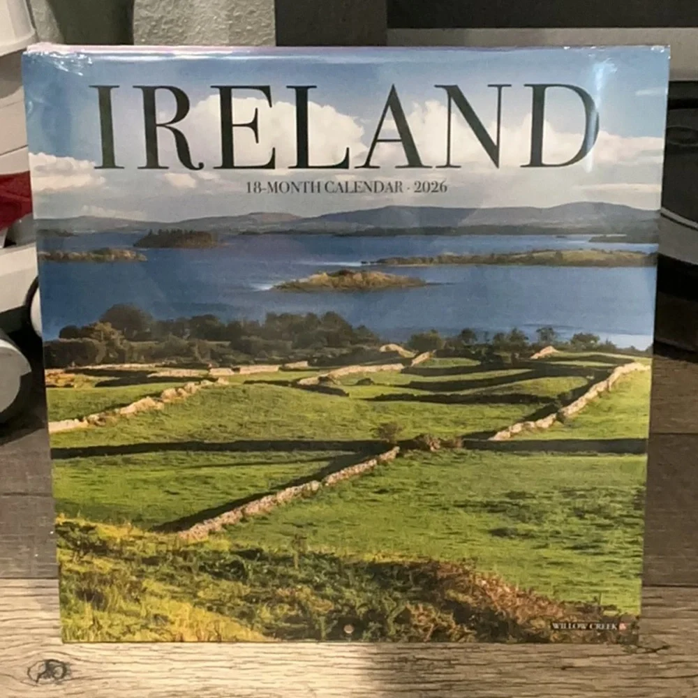 New 3 pack Willow Creek 2026 Calendars Monet Greece Ireland